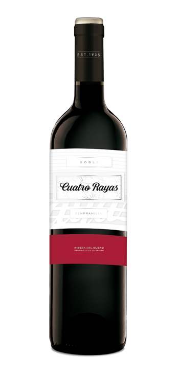 Cuatro Rayas - Ribera del Duero Roble 2024 – foto uden synlig årgang