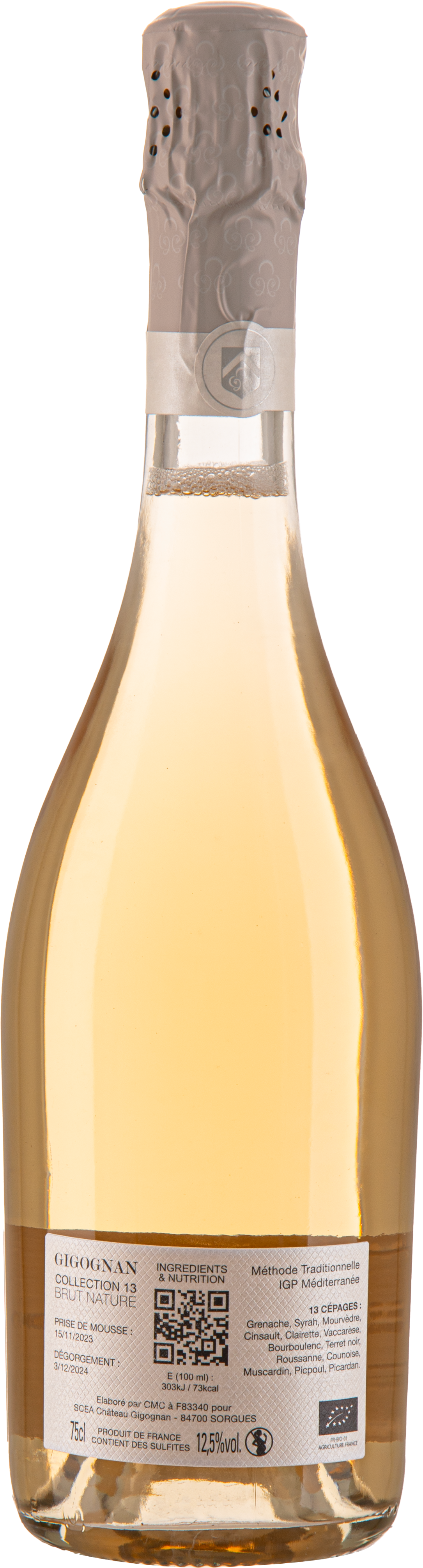 Gigognan - Collection 13 IGP methode traditionelle 2023