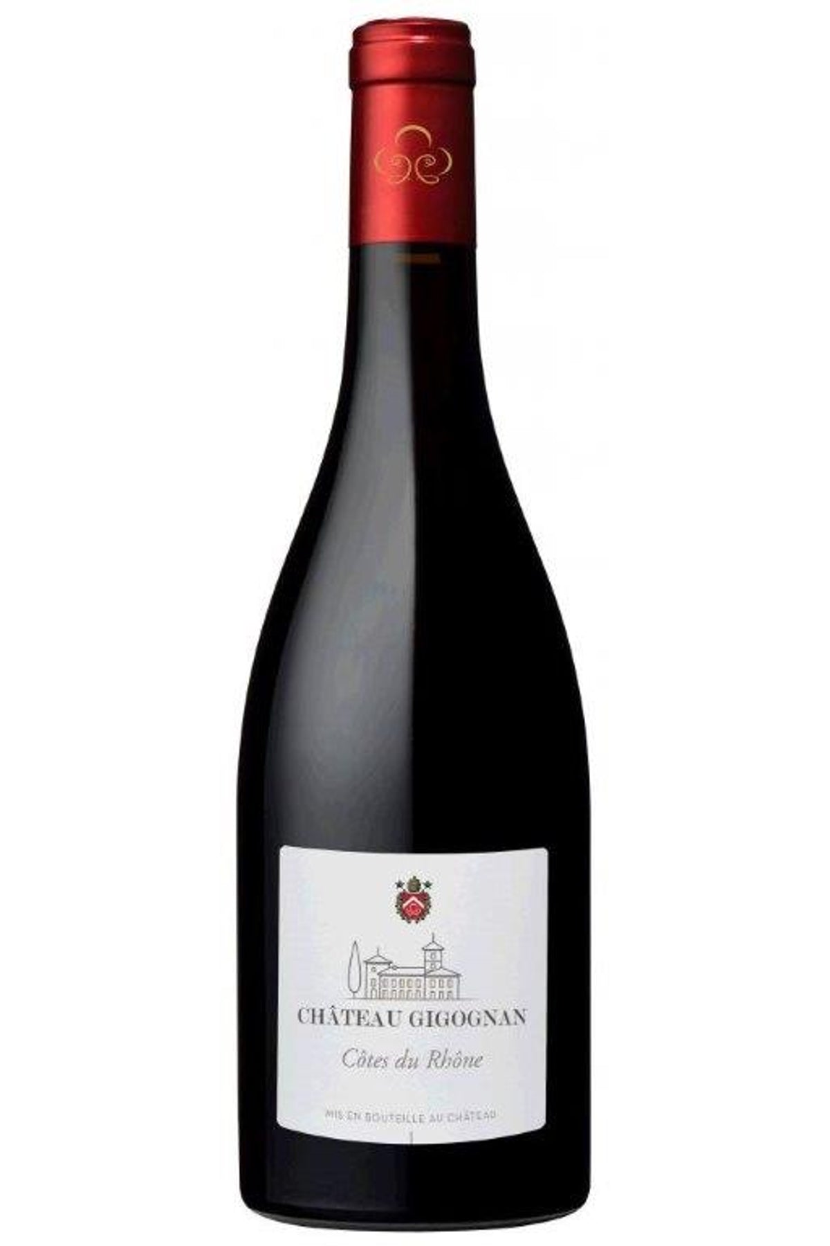 Gigognan Côtes-du-Rhône Rouge 2023 Magnum – magnum 1,5 liter; billedet viser en almindelig flaske på 75 cl