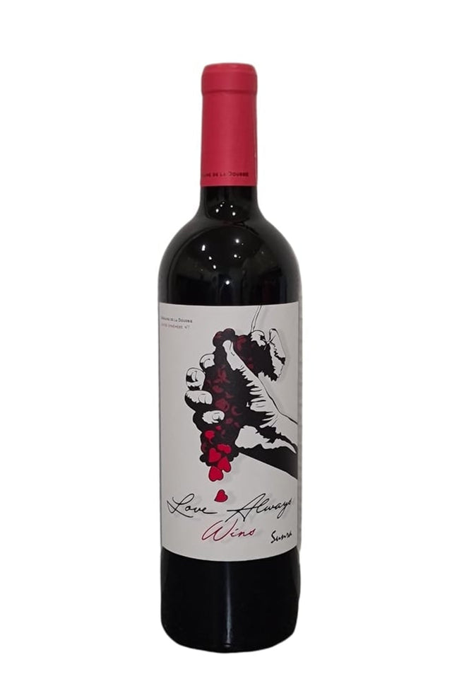 La Dourbie Love Always Wins – magnum 1,5 liter; billedet viser en almindelig flaske på 75 cl