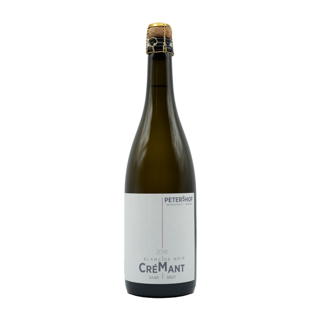 Petershof Saar Blanc de Noir Crémant Brut 2018 – fritlagt flaske