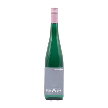 Petershof - Niedermennig Herrenberg Riesling trocken 2020 – fritlagt flaske
